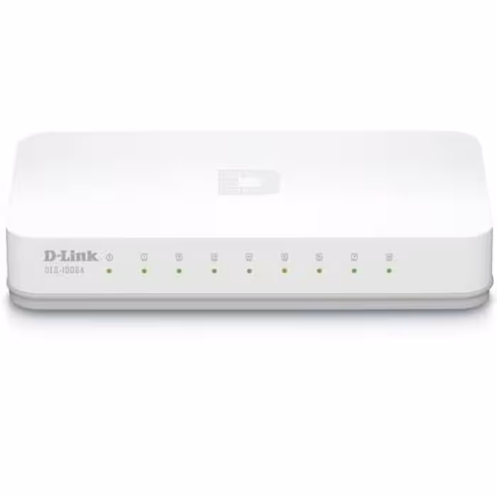 سوییچ 8 پورت گیگابیتی و دسکتاپ دی-لینک مدل DGS-1008A