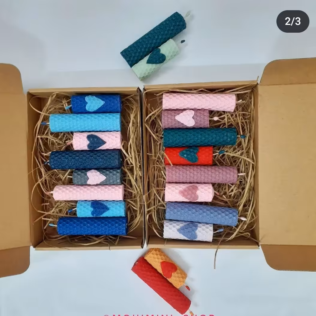 باکس شمع موم عسل