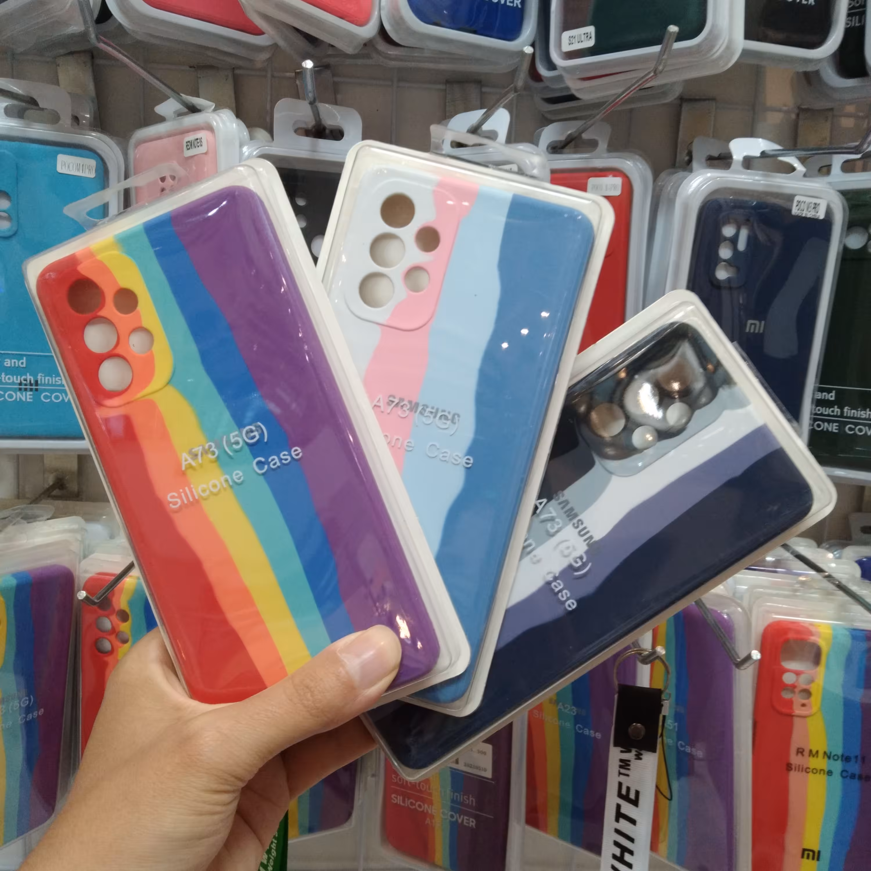 قاب ابرنگی اورجینال A73  5G