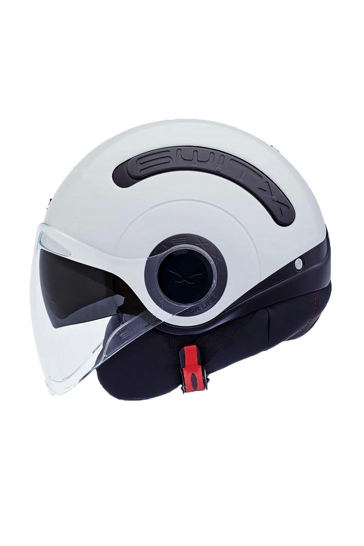 کلاه کاسکت موتورسیکلت سفید ایمنی SX.10 مات صورتی سیاه Nexx