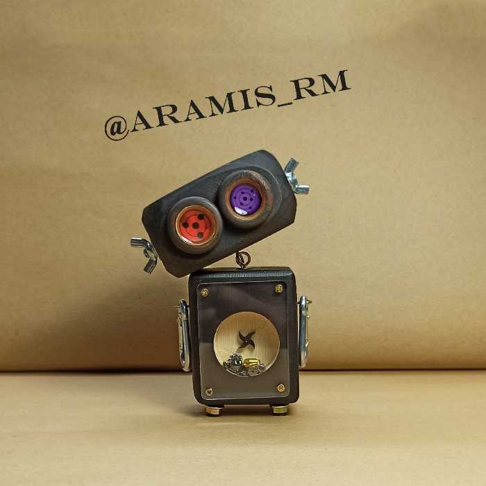 ربات چوبی طرح انیمه ناروتو شارینگان و ریننگان