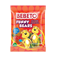 پاستیل ببتو BEBETO مدل خرسی 80 گرمی