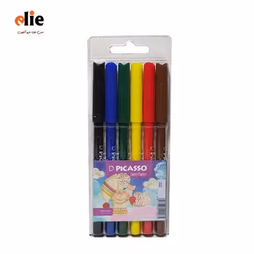 ماژیک رنگ آمیزی 6 رنگ پیکاسو