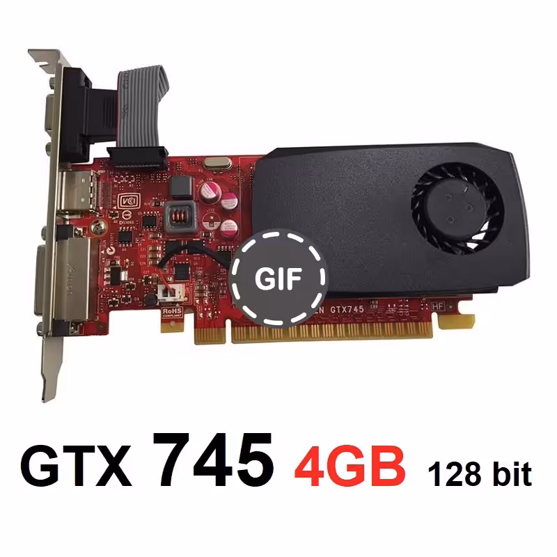 کارت گرافیک 4 گیگ nvedia GeForce GTX 745