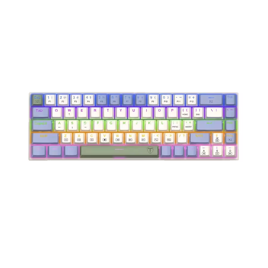 کیبورد مکانیکال گیمینگ تی دگر Viator T-TGK325 Mix