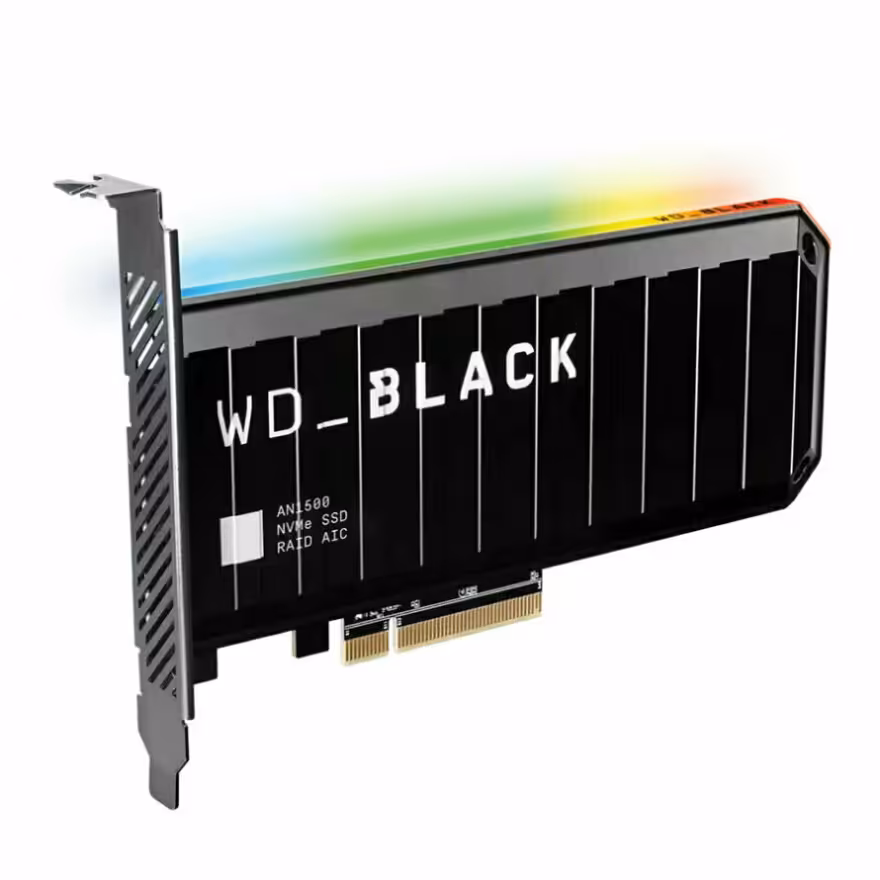کارت حافظه داخلی اس اس دی  وسترن دیجیتال AN1500 NVMe PCI-E RGB 1TB
