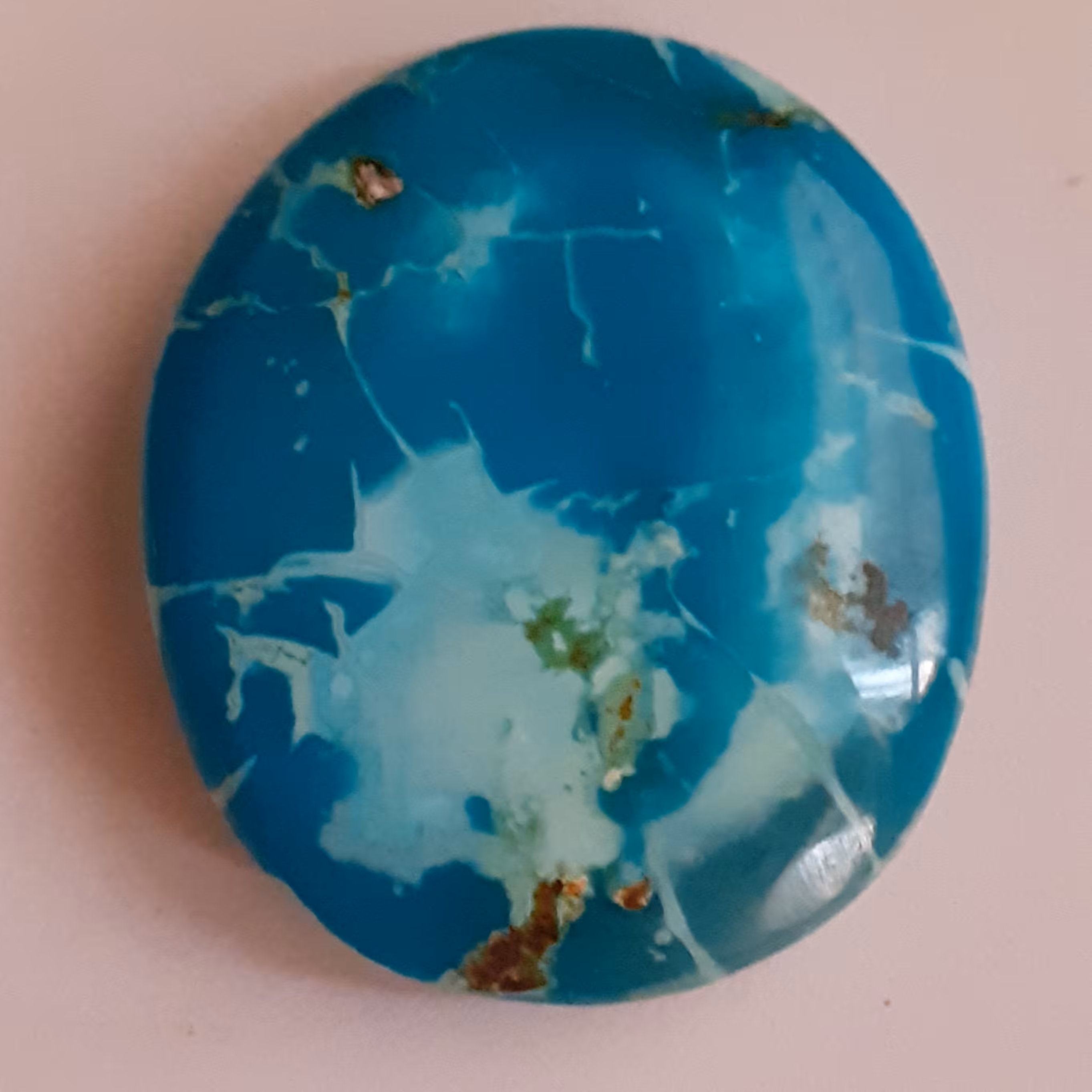 نگین سنگ اصل فیروزه کرمان معدنی 