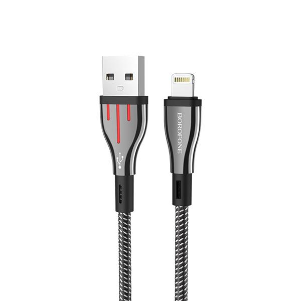 کابل USB به لایتنینگ بروفون مدل BU23 طول 1.2 متر