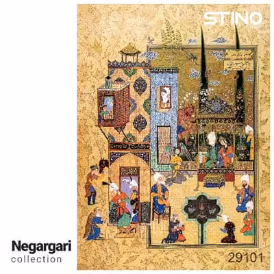 پازل شیشه ای استینو 260 تکه طرح نگارگری (کد 29101)،(باجعبه)