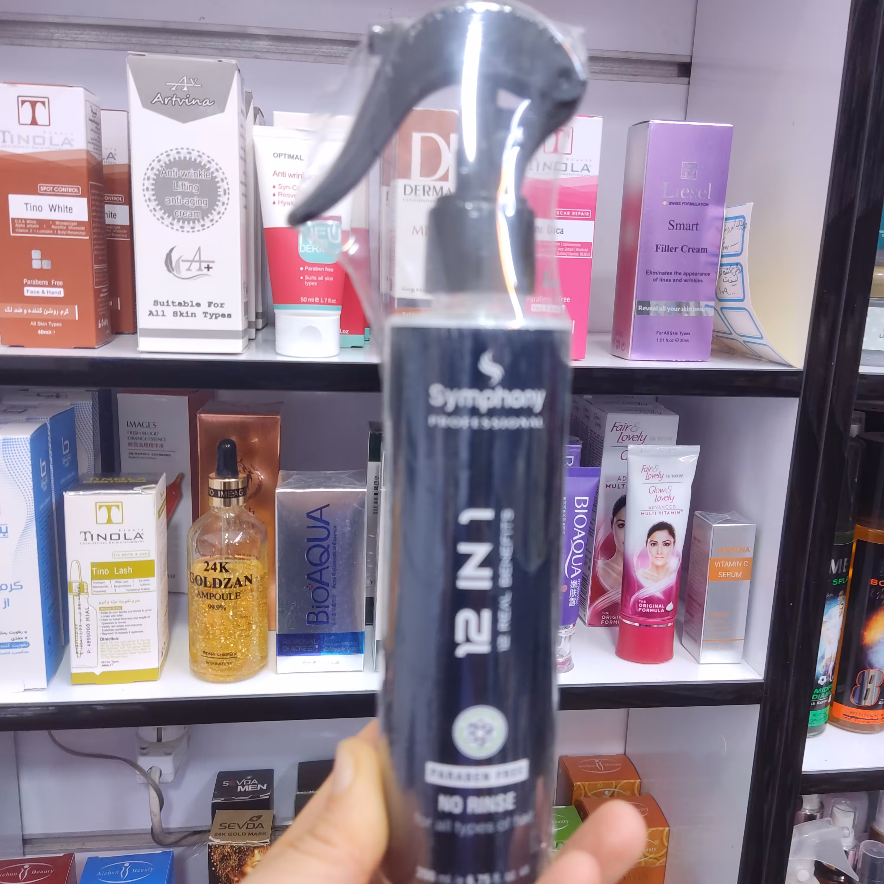 اسپری دوفاز مو سیمفونی پرفشنال با 12 عملکرد