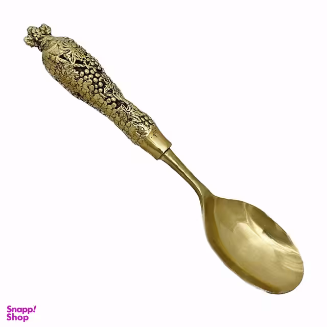 قاشق آجیل خوری برنجی مدل تکریزان کد 102114