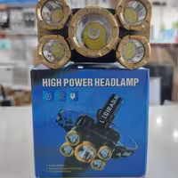 هدلایت شارژی مدل 5 لامپی