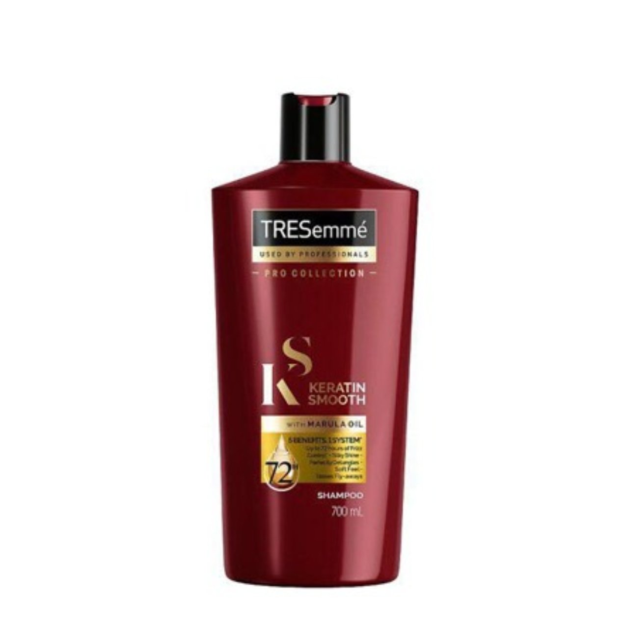 شامپو مو ترزمه مدل keratin smooth حجم 700 میلی لیتر