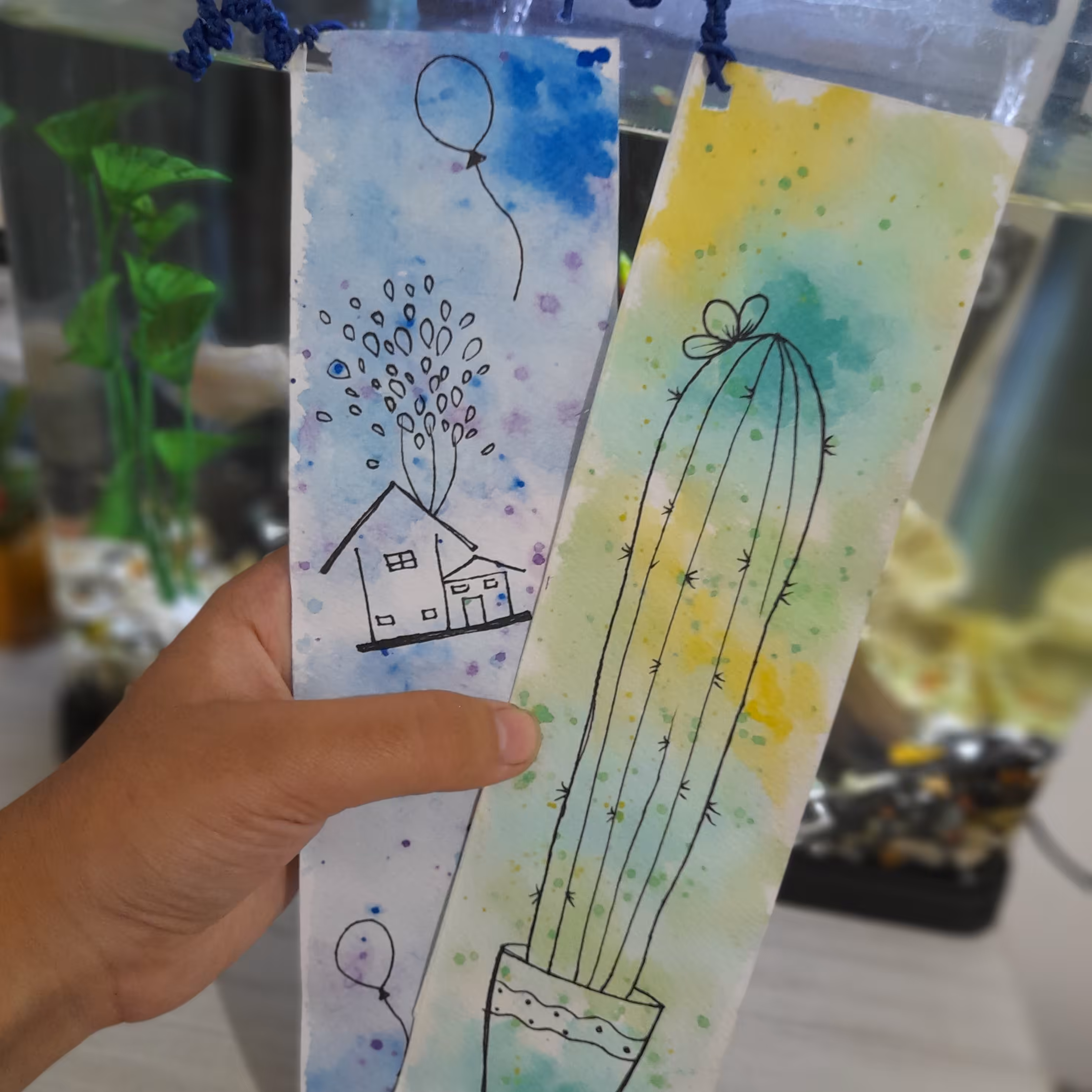 بوکمارک(نشانگر کتاب)طرح فانتزی ...