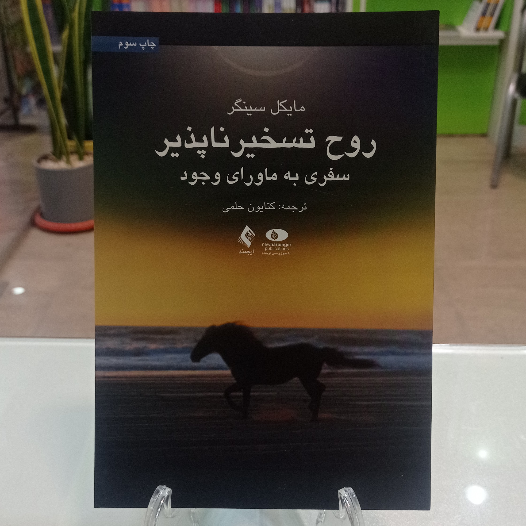 کتاب روح تسخیر ناپذیر اثر مایکل سینگر انتشارات ارجمند