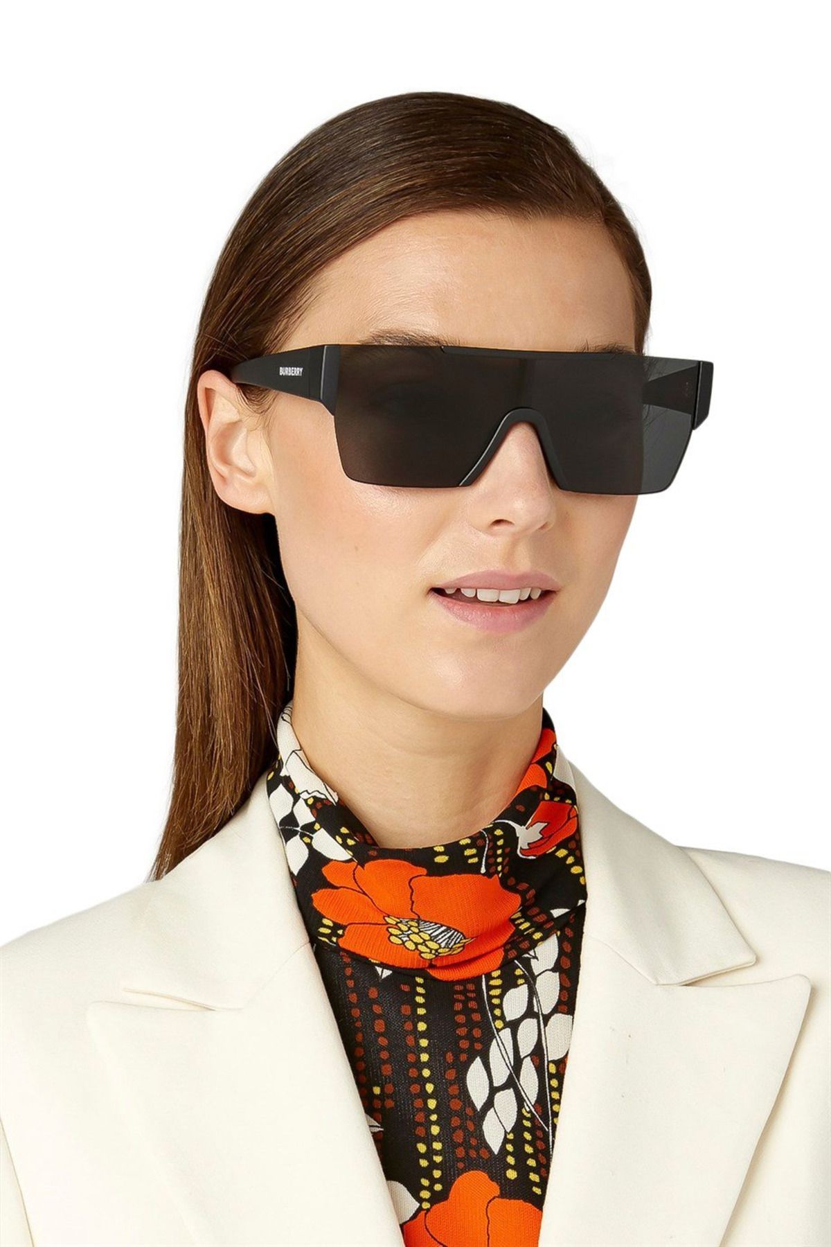 عینک آفتابی مشکی مردانه و زنانه یونیسکس Be4291 346487 38 Burberry