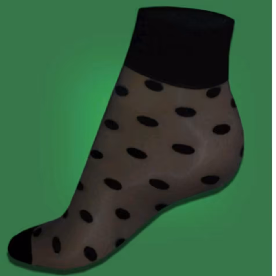 جوراب مجلسی زنانه و دخترانه نیم ساق، ساق بلند، ساده، رنگه مشکی و رنگی، طرح دار رنگ مشکی، کرم، سفید