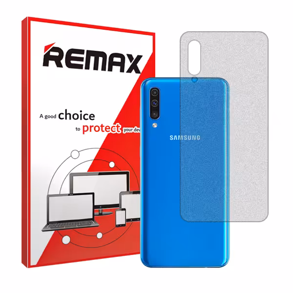 گلس پشت گوشی گلس سامسونگ Galaxy A50 مدل مات برند ریمکس کد S