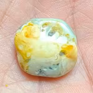 نگین کمیاب سنگ عقیق باباقوری سلطانی سلیمانی داوودی مصور اصل معدنی چشم 3