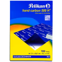 کاربن آبی پلیکان مدل 500H سایز A4 بسته 100 عددی
