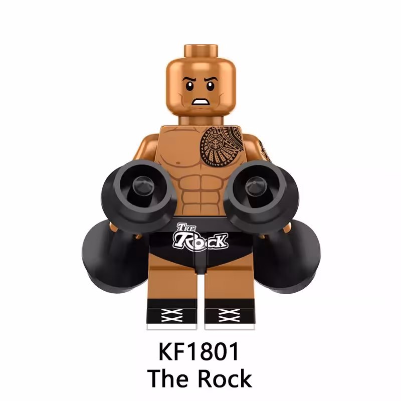 لگو شخصیت راک کشتی کج