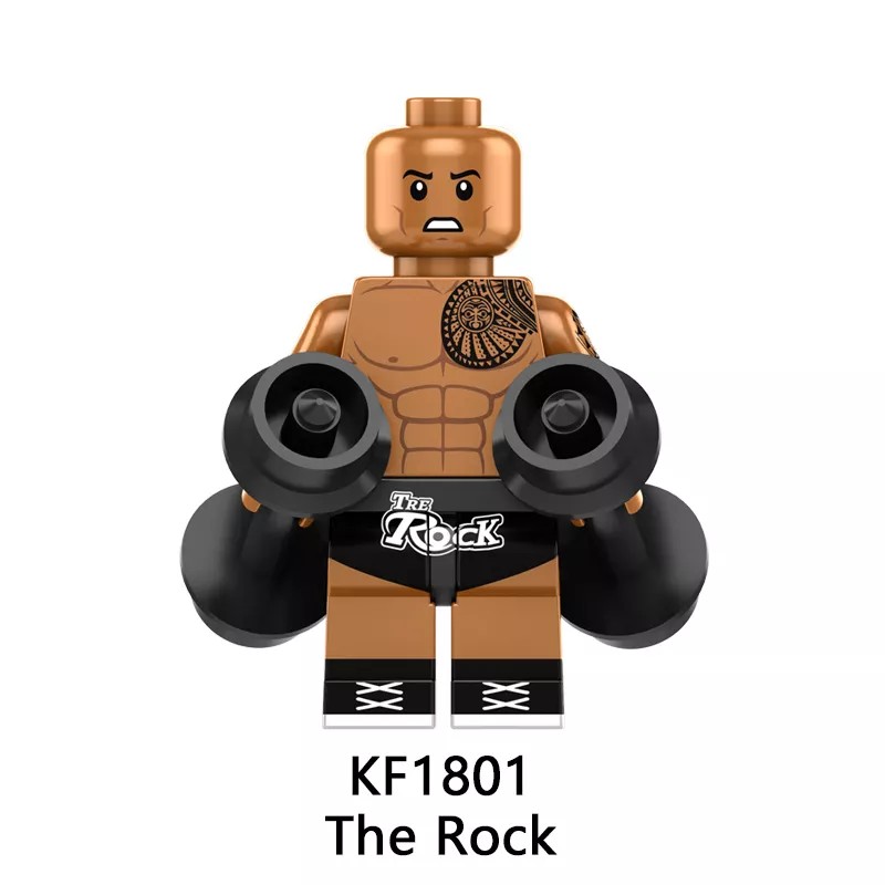 لگو شخصیت راک کشتی کج