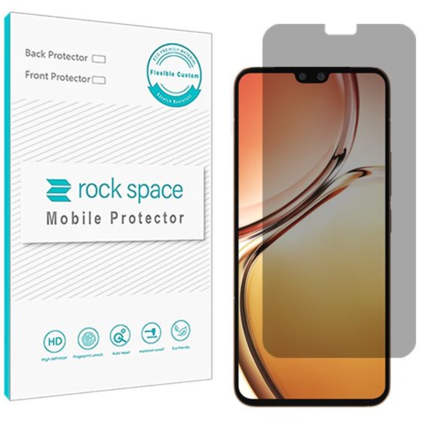 گلس پرایوسی (حریم شخصی)نانو و ضد ضربه گوشی ویوو V23 5G برند راک اسپیس 