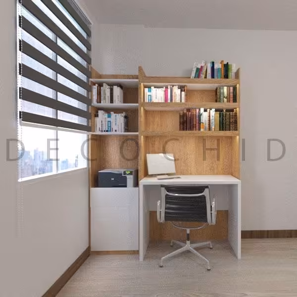 میز تحریر کتابخانه دار D.4019