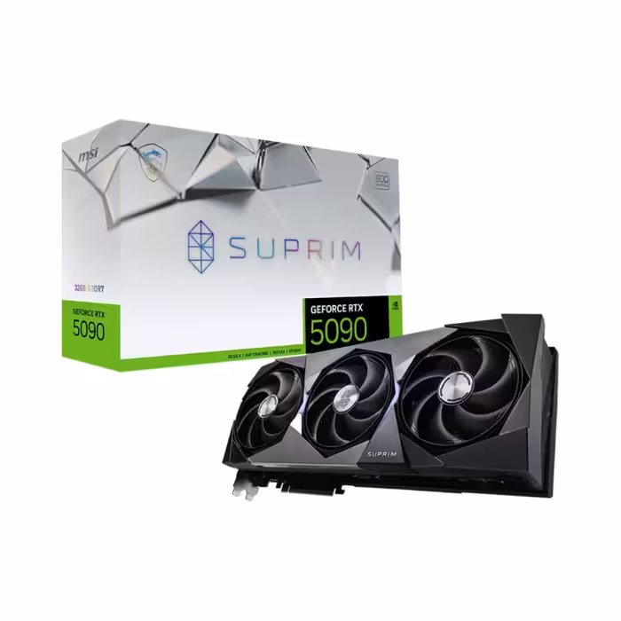 خرید کارت گرافیک MSI RTX 5090 32G Suprim SOC با بهترین قیمت