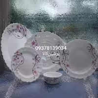 سرویس آرکوپال 25پارچه آیروپال طرح یگانه بنفش