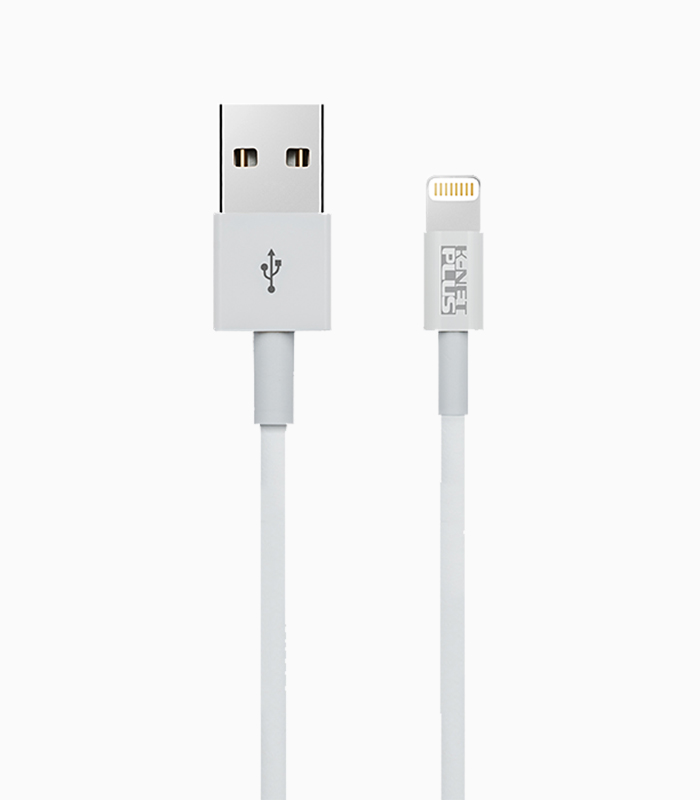 کابل شارژ لایتنینگ آیفون  1.2M کی نت پلاس Knet Plus IPHONE Cable-KP-CAM2LI12