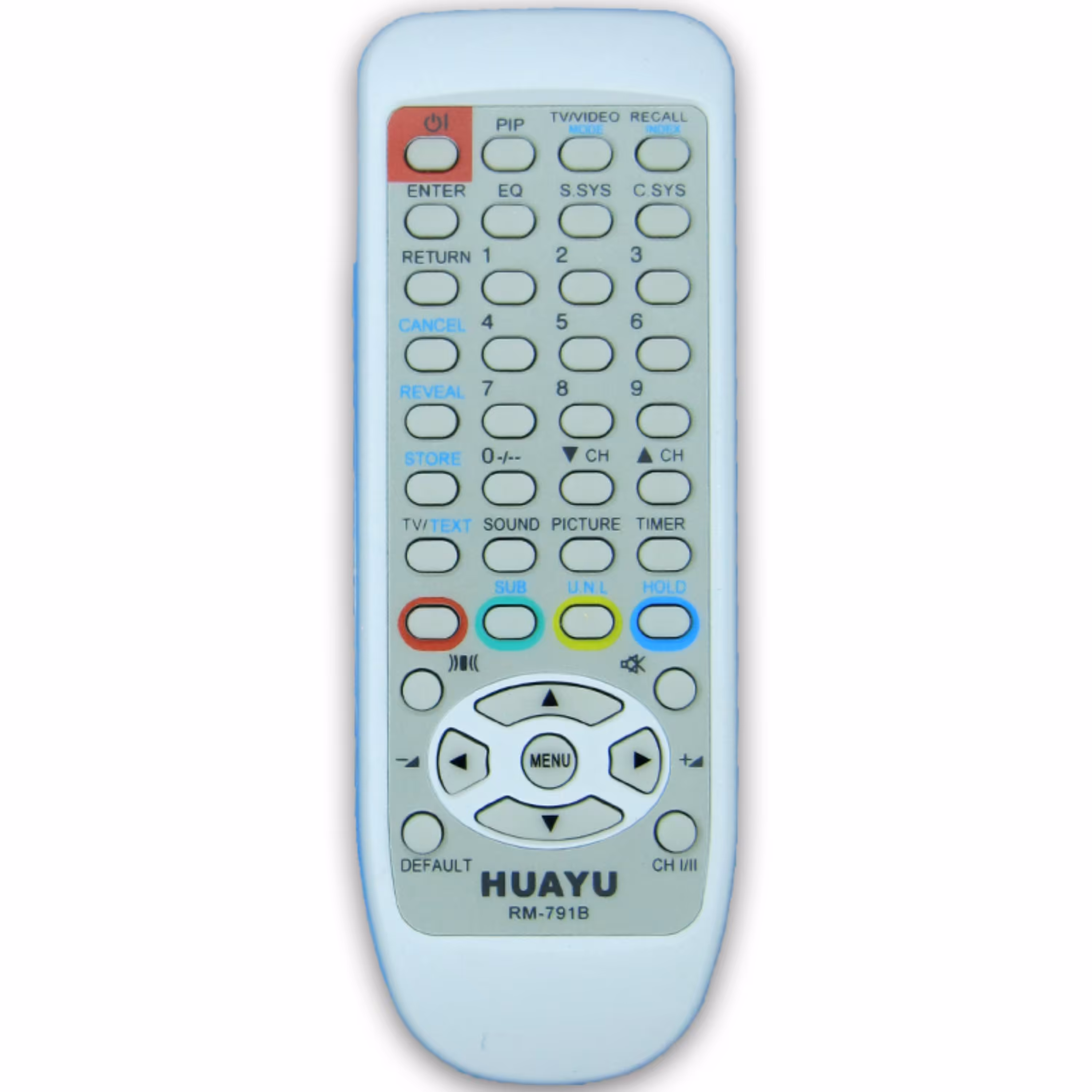 کنترل تلویزیون هیتاچی HITACHI مدل RM-791B (HUAYU)