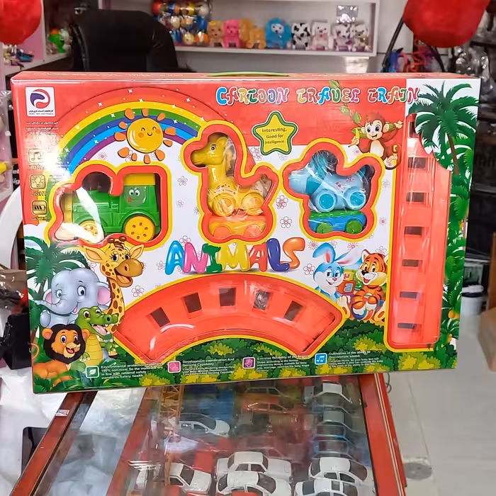 قطار سه تکه موزیکال چراغدار پارس