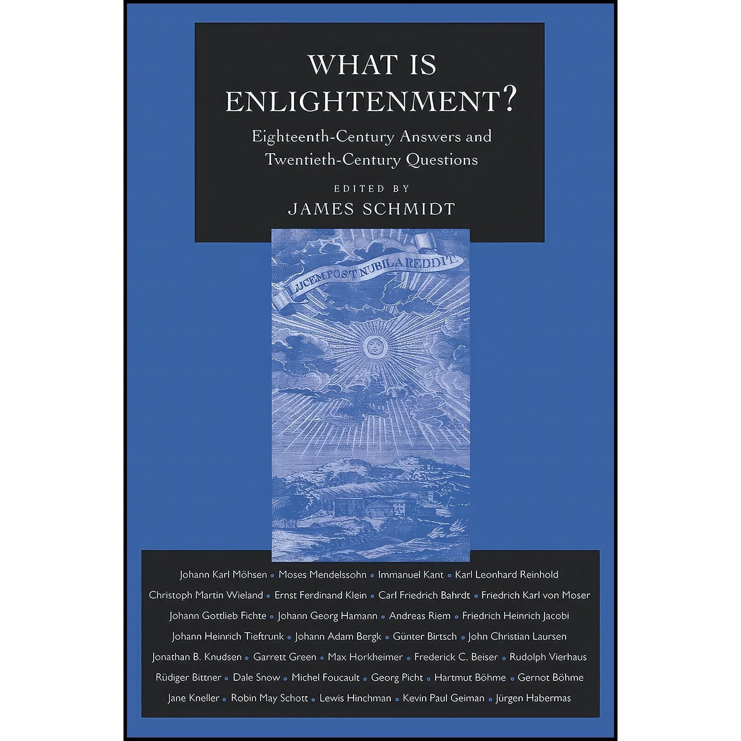 کتاب زبان اصلی What Is Enlightenment اثر James Schmidt