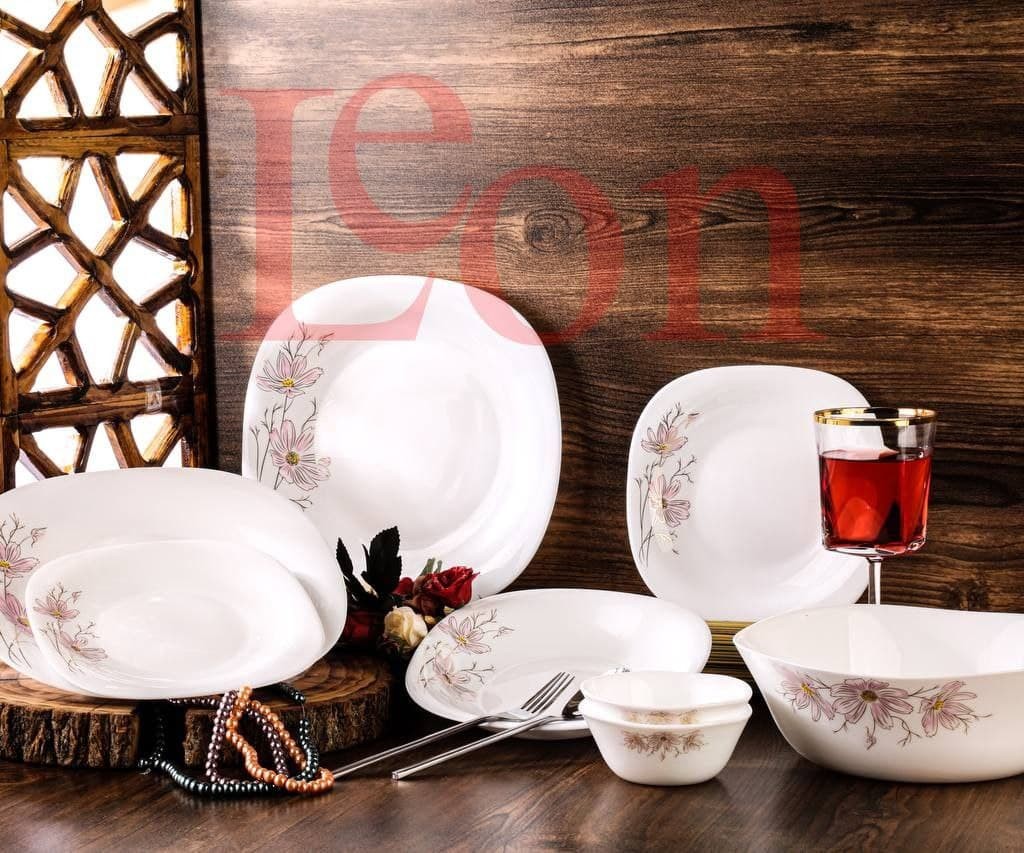 سرویس آرکوپال 26 پارچه چهارگوش جالین طلا