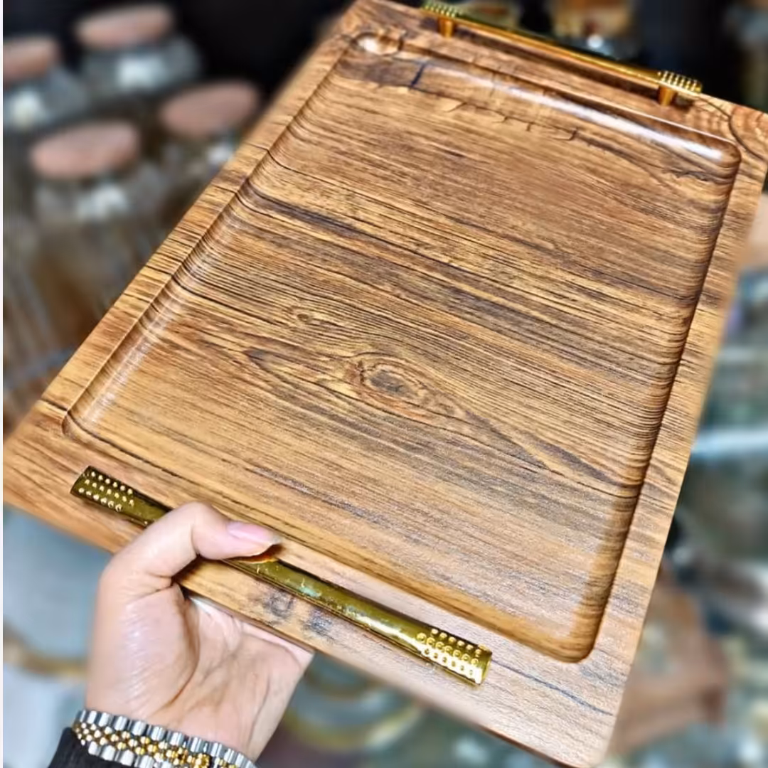 سینی چوبی جنس  ام دی اف