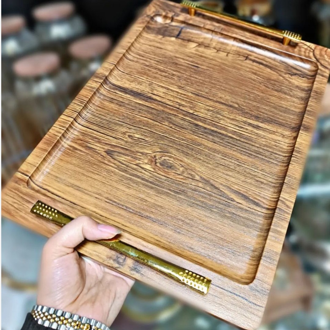 سینی چوبی جنس ام دی اف