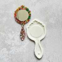 قالب سیلیکونی آئینه،خیلیییی کاربردی مخصوص ارایش خانم های زیباااا