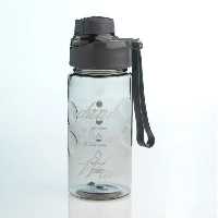 قمقمه و بطری 550 cc پلاتینیوم مدل drink water ( خاکستری )