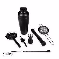 ست بار سرد 7 تکه استیل مشکی مات