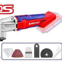 اره همه کاره شارژی 20 ولت همراه با باتری و شارژر ایمتاپ EMTOP مدل ELMF