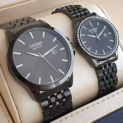 ست ساعت سیتیزن مشکی رنگ