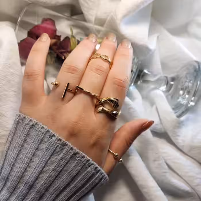 پک انگشتر 5 عددی آغوش