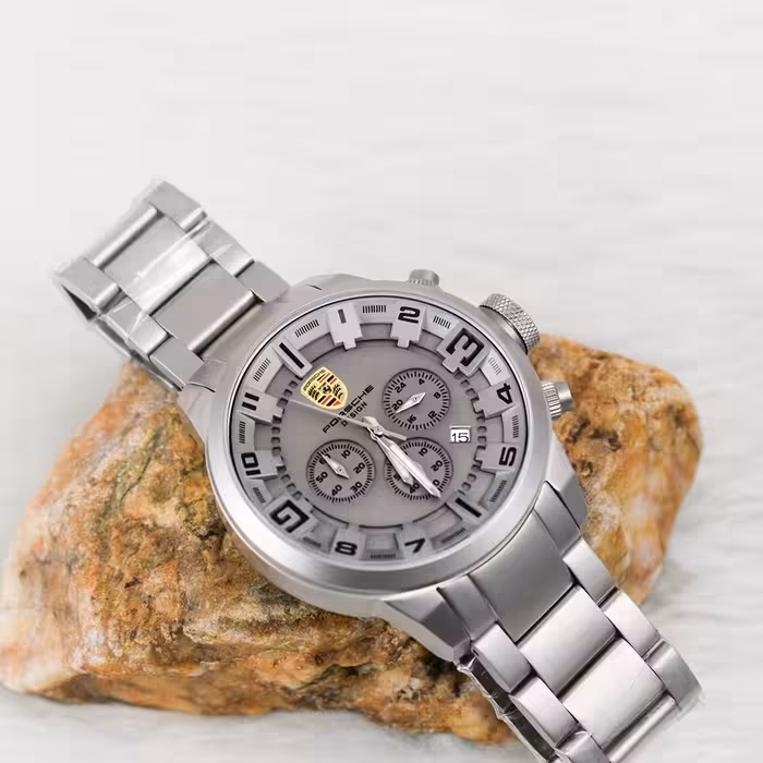 ساعت مچی مردانه پورش  دیزاین طوسی