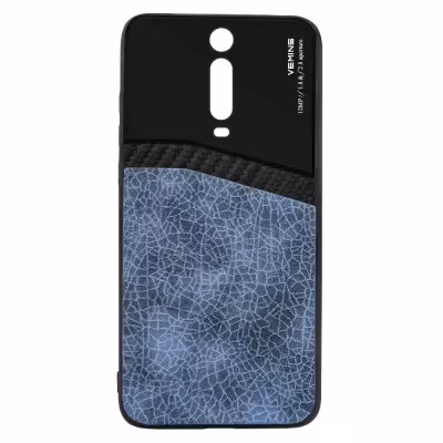 کاور سخت چرم و شیشه با پوشش دهی کامل برای گوشی شیائومی ردمی کی20 / می 9تی