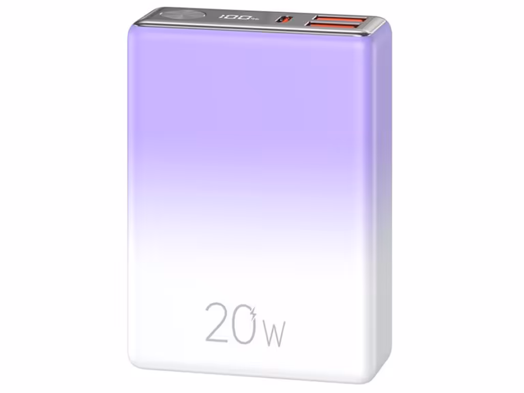 پاوربانک شارژ سریع تایپ سی و یو اس بی 20 وات 10000 یوسامز Usams US-CD192 PD20W 10000mAh Fast Charging Power Bank