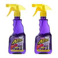 اسپری شیشه پاک کن اتک مدل purple حجم 500 میلی لیتر بسته 2 عددی