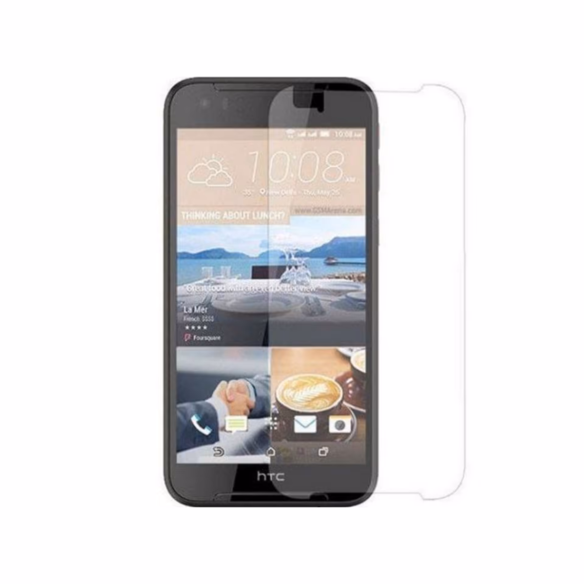 گلس شیشه ای مناسب برای گوشی موبایل اچ تی سی HTC Desire 830 ( d830 ) 