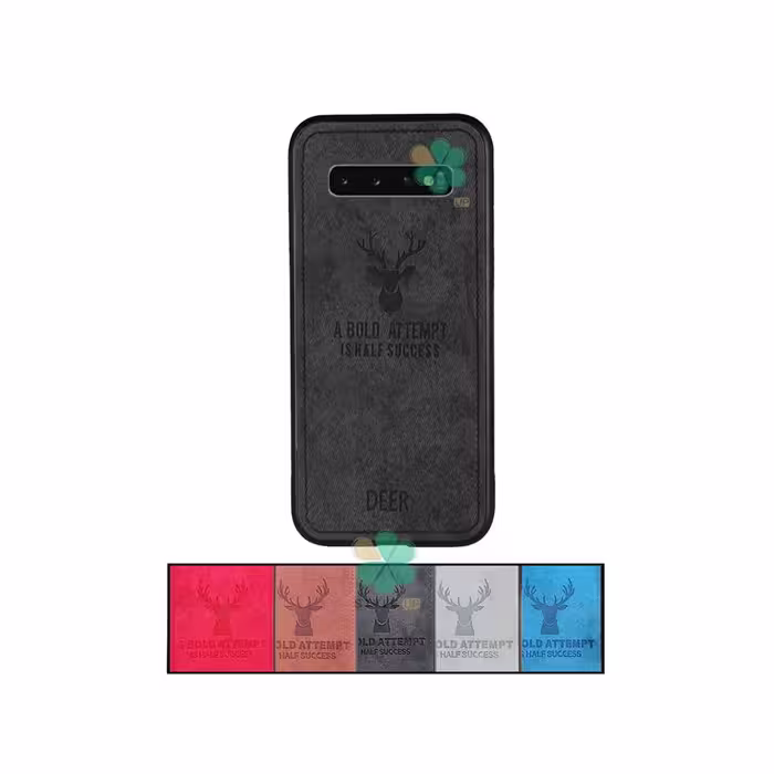 قاب گوشی سامسونگ Galaxy S10 Plus پارچه ای طرح گوزن