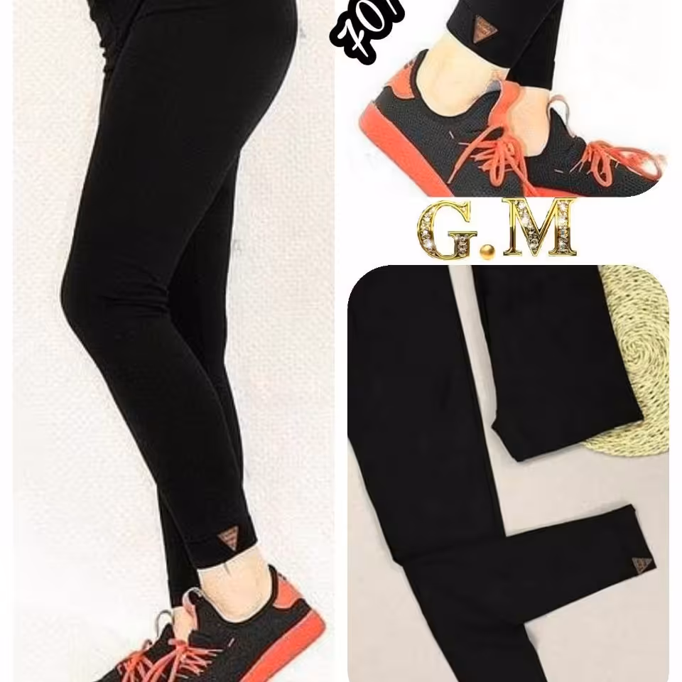 شلوار مشکی لاکرا دخترانه